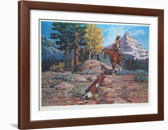 A Last Look Back-Noel Daggett-Framed Limited Edition