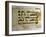 A leaf from a Koran written in Kufic script-Werner Forman-Framed Giclee Print