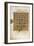 A Leaf from a Qur'An Manuscript-null-Framed Giclee Print