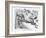 A Leap in the Dark, 1867-John Tenniel-Framed Giclee Print