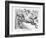 A Leap in the Dark, 1867-John Tenniel-Framed Giclee Print