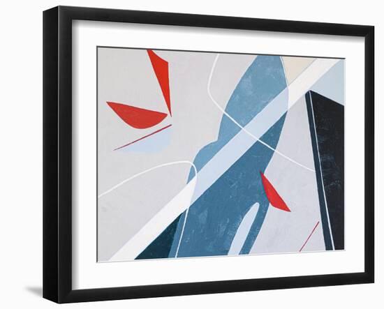 A leap of imagination-Hyunah Kim-Framed Art Print