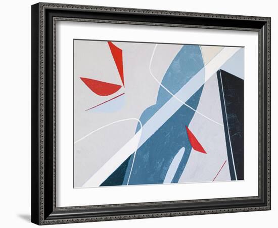 A leap of imagination-Hyunah Kim-Framed Art Print