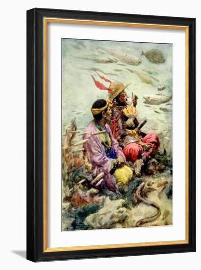 A Legend of Old Japan-Arthur C. Michael-Framed Giclee Print