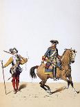 French Royal Troops, C1750-A Lemercier-Framed Giclee Print