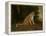 A Leopard in a Landscape-Jacques-Laurent Agasse-Framed Premier Image Canvas