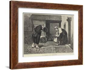 A Lesson in Charity-Philip Hermogenes Calderon-Framed Giclee Print