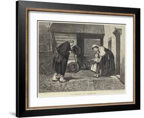A Lesson in Charity-Philip Hermogenes Calderon-Framed Giclee Print