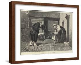 A Lesson in Charity-Philip Hermogenes Calderon-Framed Giclee Print