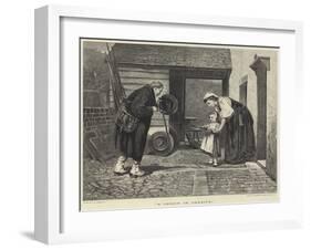 A Lesson in Charity-Philip Hermogenes Calderon-Framed Giclee Print
