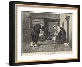 A Lesson in Charity-Philip Hermogenes Calderon-Framed Giclee Print
