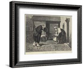 A Lesson in Charity-Philip Hermogenes Calderon-Framed Giclee Print