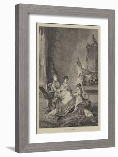 A Lesson in Patience-null-Framed Giclee Print