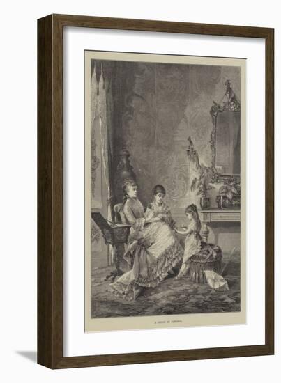 A Lesson in Patience-null-Framed Giclee Print