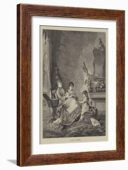 A Lesson in Patience-null-Framed Giclee Print