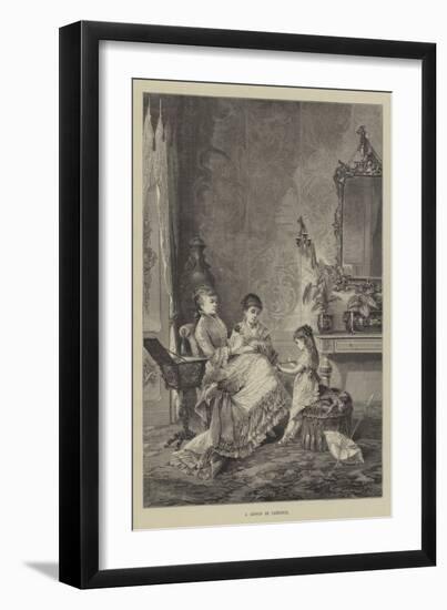 A Lesson in Patience-null-Framed Giclee Print