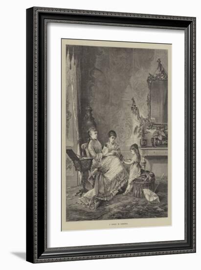 A Lesson in Patience-null-Framed Giclee Print