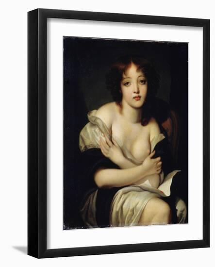 A Letter, 18th Century-Jean-Baptiste Greuze-Framed Giclee Print