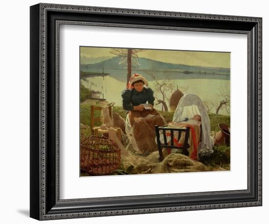 A Letter from Her Husband, 1895-Angel Andrade Blazguez-Framed Giclee Print