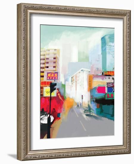 A Letter From Singapore, 2012-David McConochie-Framed Giclee Print
