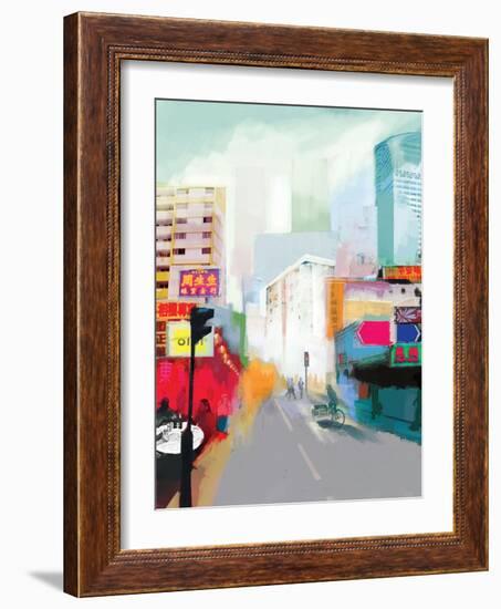 A Letter From Singapore, 2012-David McConochie-Framed Giclee Print