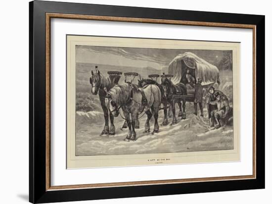 A Lift by the Way-Basil Bradley-Framed Giclee Print