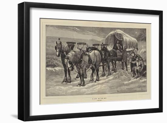 A Lift by the Way-Basil Bradley-Framed Giclee Print