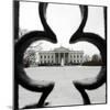 A Light Dusting of Snow Covers the Ground in Front of the White House-Ron Edmonds-Mounted Photographic Print
