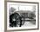 A Light Dusting of Snow Covers the Ground in Front of the White House-Ron Edmonds-Framed Photographic Print