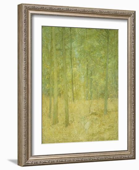 A Light in the Forest-Soren Emil Carlsen-Framed Giclee Print