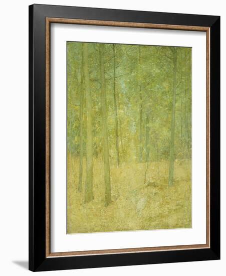 A Light in the Forest-Soren Emil Carlsen-Framed Giclee Print