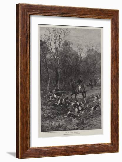 A Likely Draw-Heywood Hardy-Framed Giclee Print