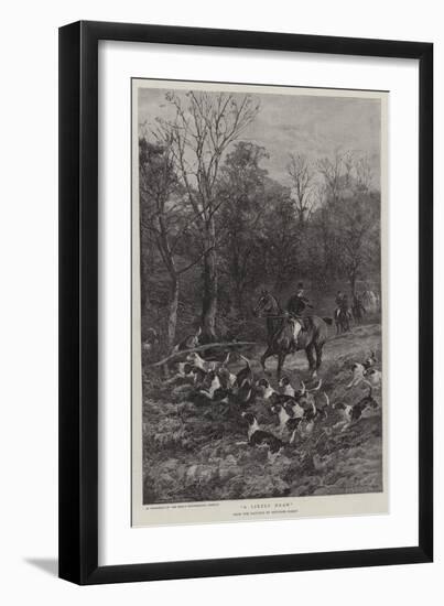 A Likely Draw-Heywood Hardy-Framed Giclee Print