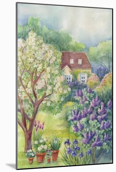 A Lilac Garden-ZPR Int’L-Mounted Giclee Print
