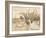 A Lily White Duck Gobbled Him Up-Randolph Caldecott-Framed Giclee Print