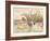 A Lily White Duck Gobbled Him Up-Randolph Caldecott-Framed Giclee Print