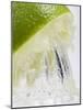 A Lime Being Juiced-null-Mounted Photographic Print