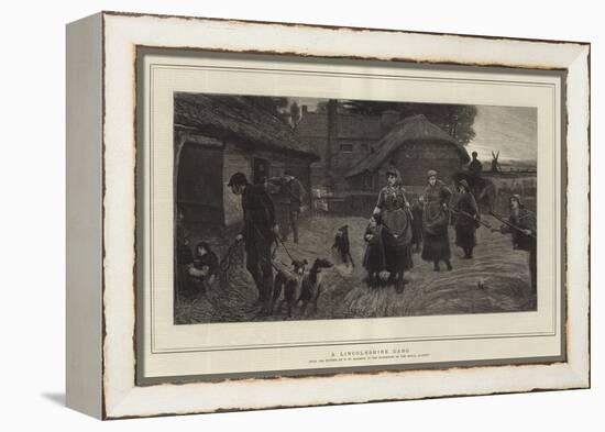 A Lincolnshire Gang-Robert Walker Macbeth-Framed Premier Image Canvas