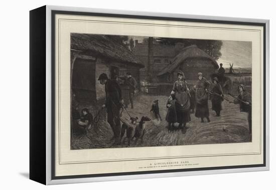 A Lincolnshire Gang-Robert Walker Macbeth-Framed Premier Image Canvas