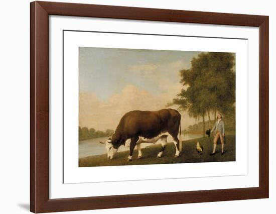 A Lincolnshire Ox-George Stubbs-Framed Premium Giclee Print