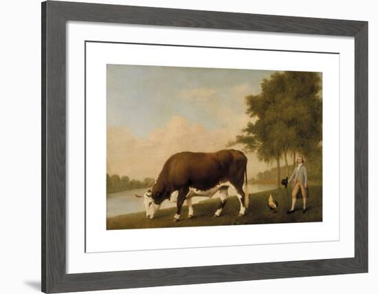 A Lincolnshire Ox-George Stubbs-Framed Premium Giclee Print