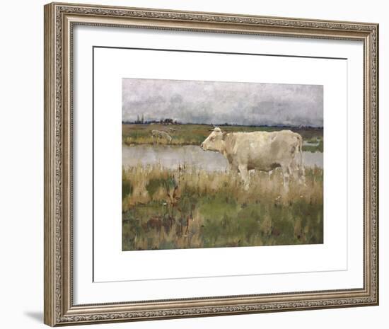 A Lincolnshire Pasture-Joseph Crawhall-Framed Premium Giclee Print