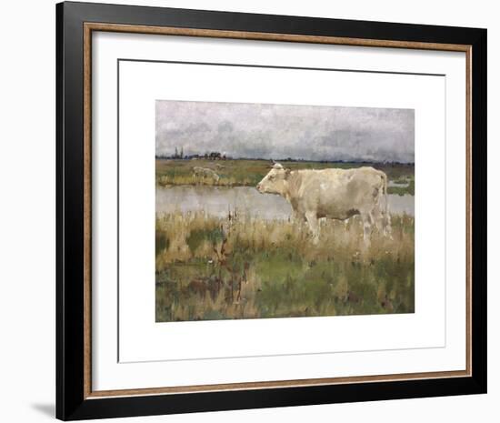 A Lincolnshire Pasture-Joseph Crawhall-Framed Premium Giclee Print