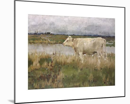 A Lincolnshire Pasture-Joseph Crawhall-Mounted Premium Giclee Print