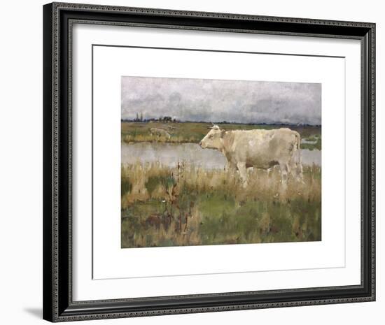 A Lincolnshire Pasture-Joseph Crawhall-Framed Premium Giclee Print