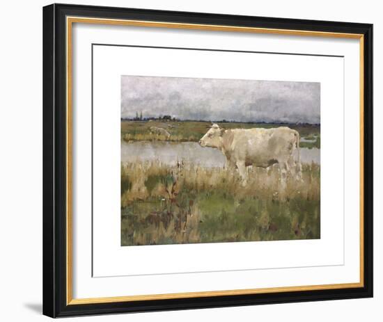 A Lincolnshire Pasture-Joseph Crawhall-Framed Premium Giclee Print