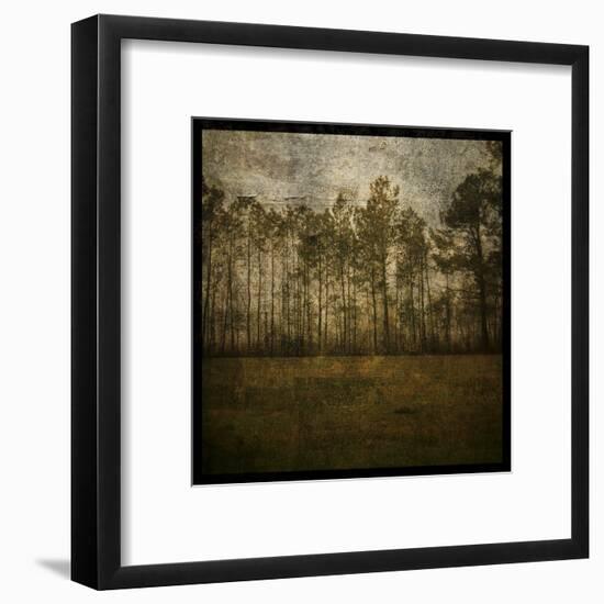 A Line of Pines-John Golden-Framed Art Print