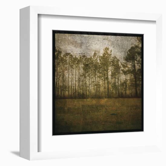 A Line of Pines-John W^ Golden-Framed Art Print