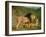 A Lion and a Lioness in a Rocky Valley-Jacques-Laurent Agasse-Framed Giclee Print