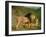 A Lion and a Lioness in a Rocky Valley-Jacques-Laurent Agasse-Framed Giclee Print